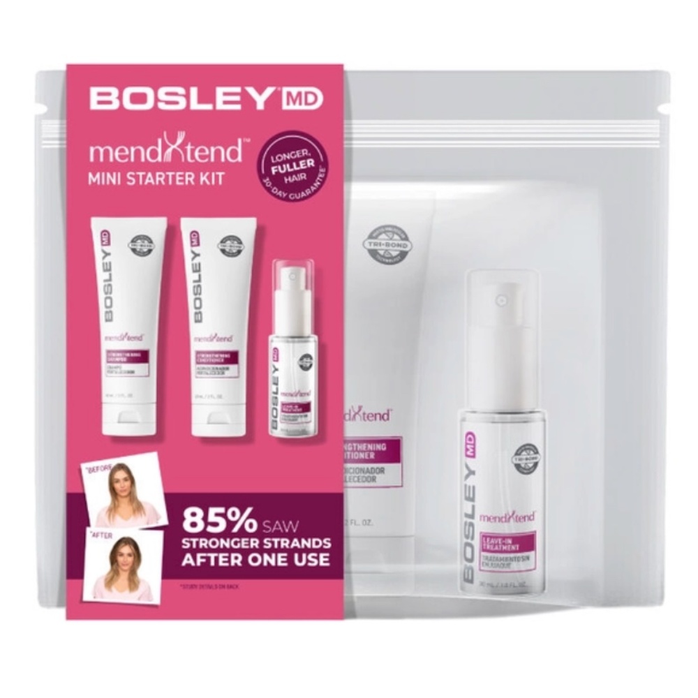 BosleyMd Mendxtend Mini Hair Grow and Strengthen Starter Kit